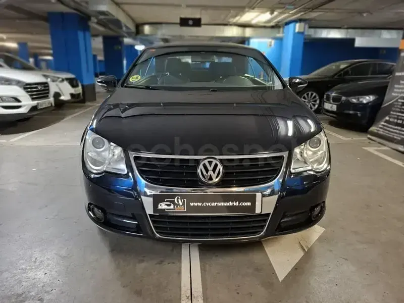 Usado VW Eos 140 CV (102 kW) 2009 Negro Descapotable