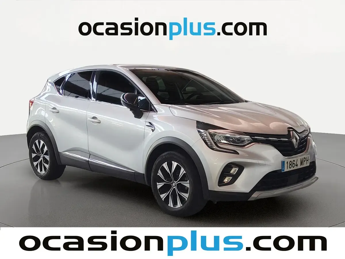 Usado Renault Captur Techno 90 CV (66 kW) 2024 Gris SUV
