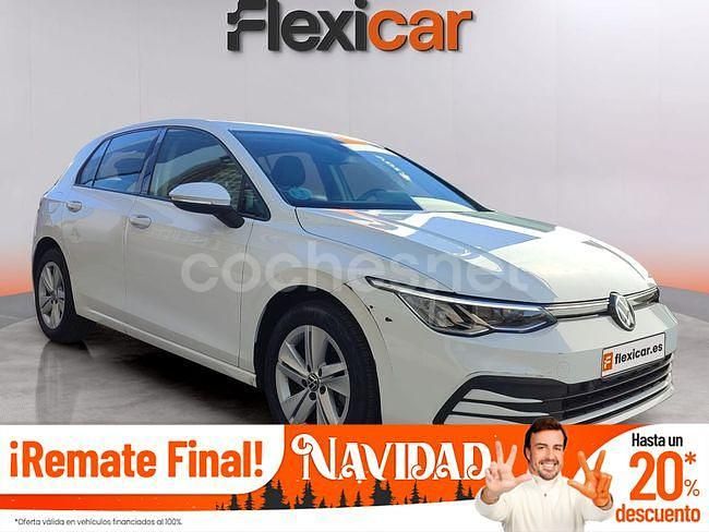 Blanco Usado 2022 VW Golf Berlina | 18.490 € (Buen precio) - Imagen 1/4