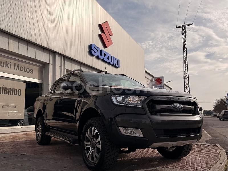 Negro Usado 2019 Ford Ranger Wildtrack Recogida | 30.900 € (Precio justo) - Imagen 1/4