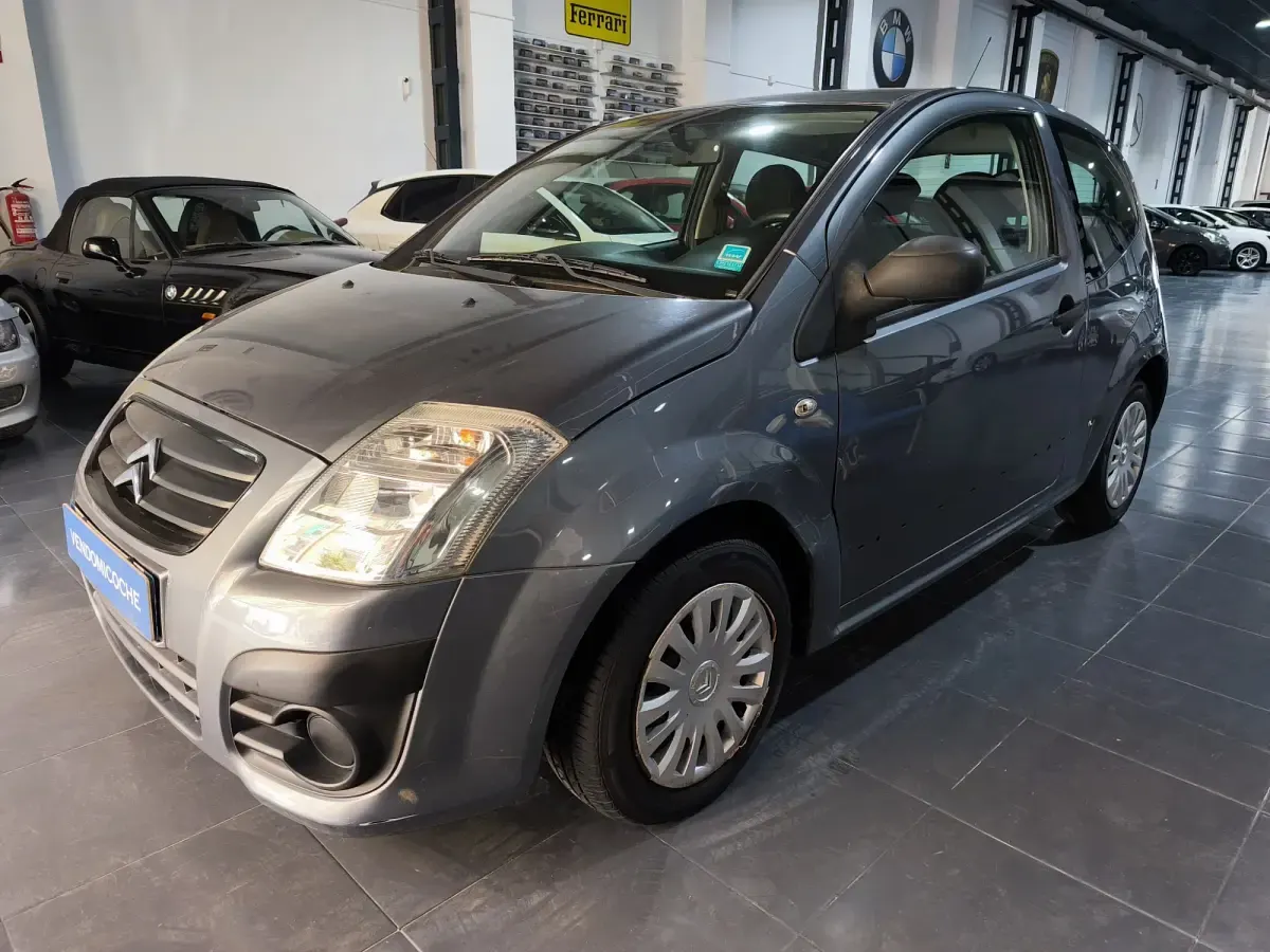 Usado Citroën C2 75 CV (55 kW) 2010 Gris Utilitario
