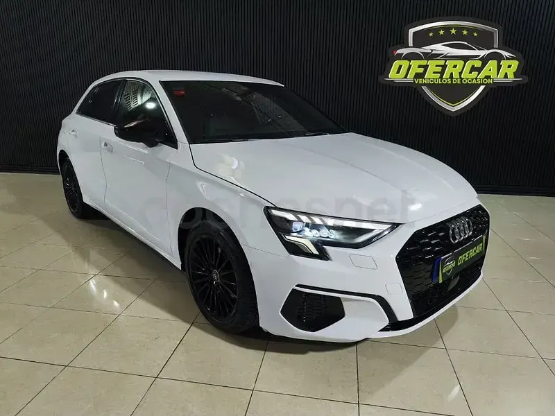 Usado Audi A3 150 CV (110 kW) 2022 Blanco Berlina