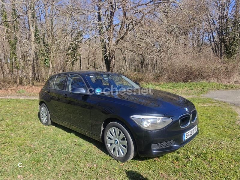 Usado BMW 116 Sport Line 136 CV (100 kW) 2014 Negro Utilitario