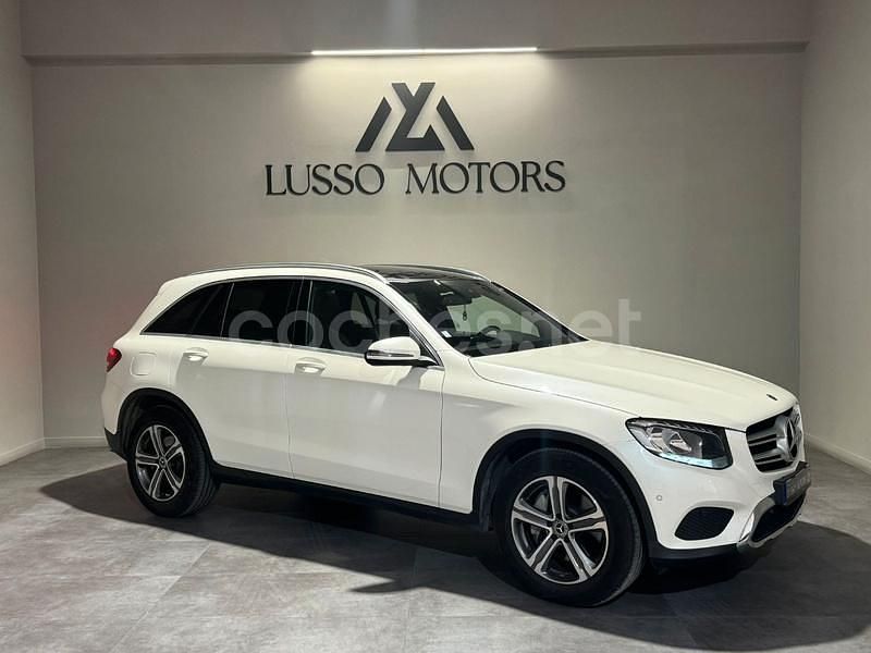 Blanco Usado 2018 Mercedes GLC220 SUV | 33.900 € (Caro) - Imagen 1/4