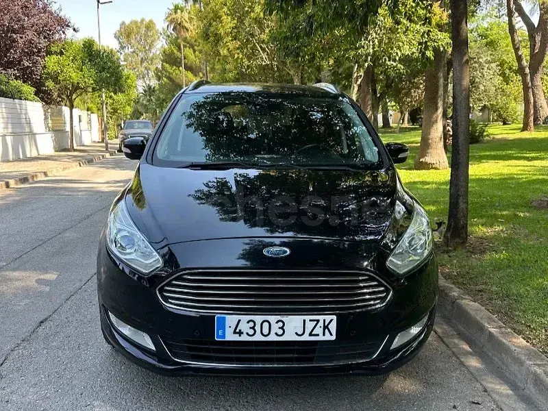 Usado Ford Galaxy Titanium 150 CV (110 kW) 2017 Negro Monovolumen