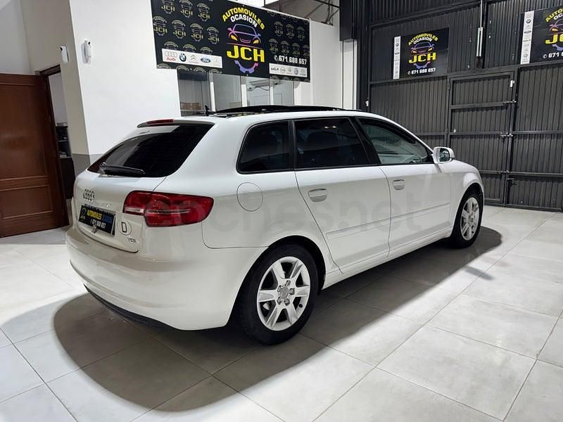 Usado Audi A3 Attraction 170 CV (125 kW) 2012 Blanco Utilitario