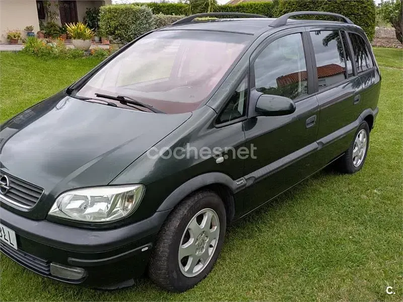 Usado Opel Zafira Comfort 100 CV (73 kW) 2001 Verde Monovolumen