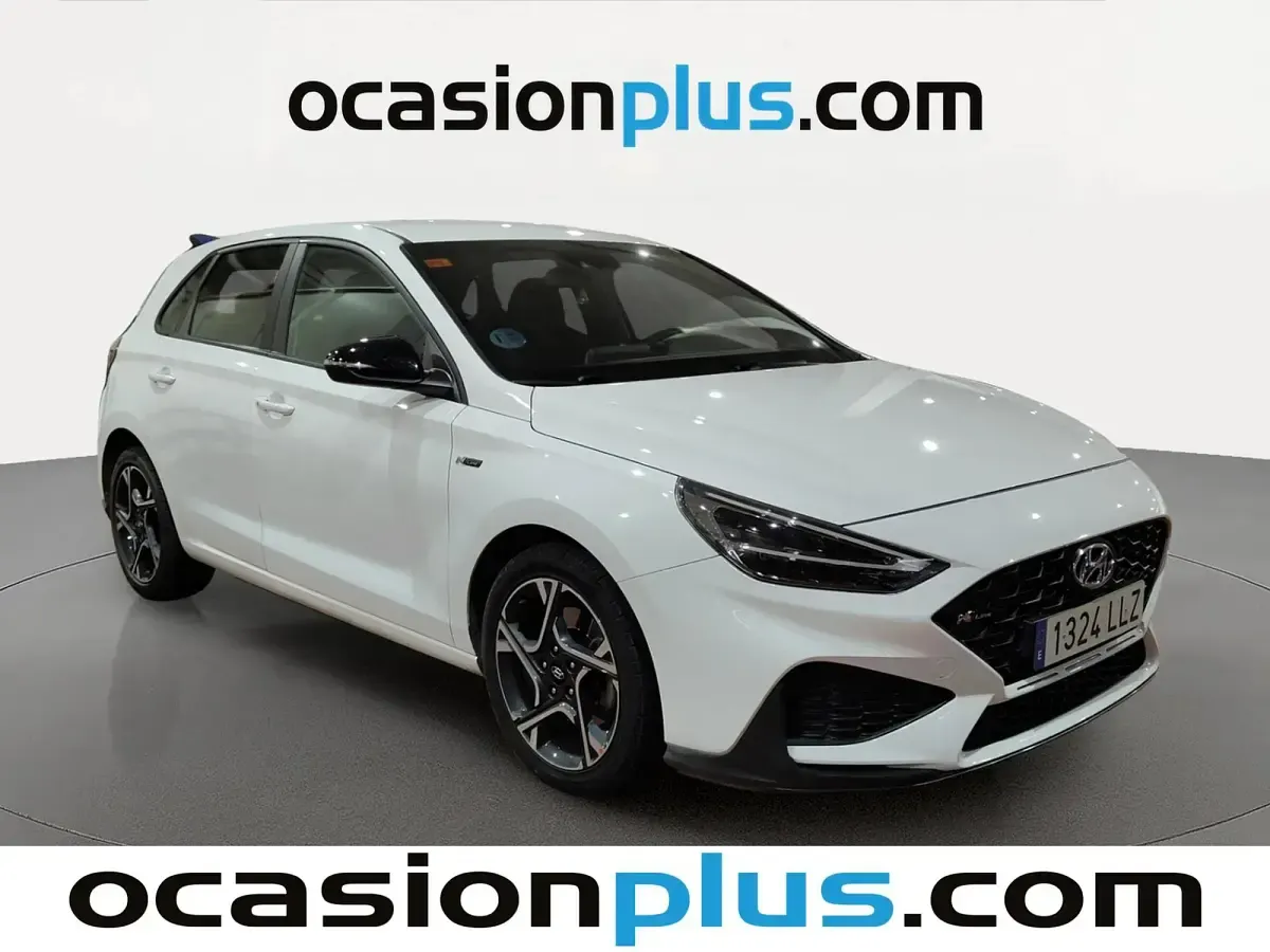 Usado Hyundai i30 N Line 120 CV (88 kW) 2020 Blanco Utilitario