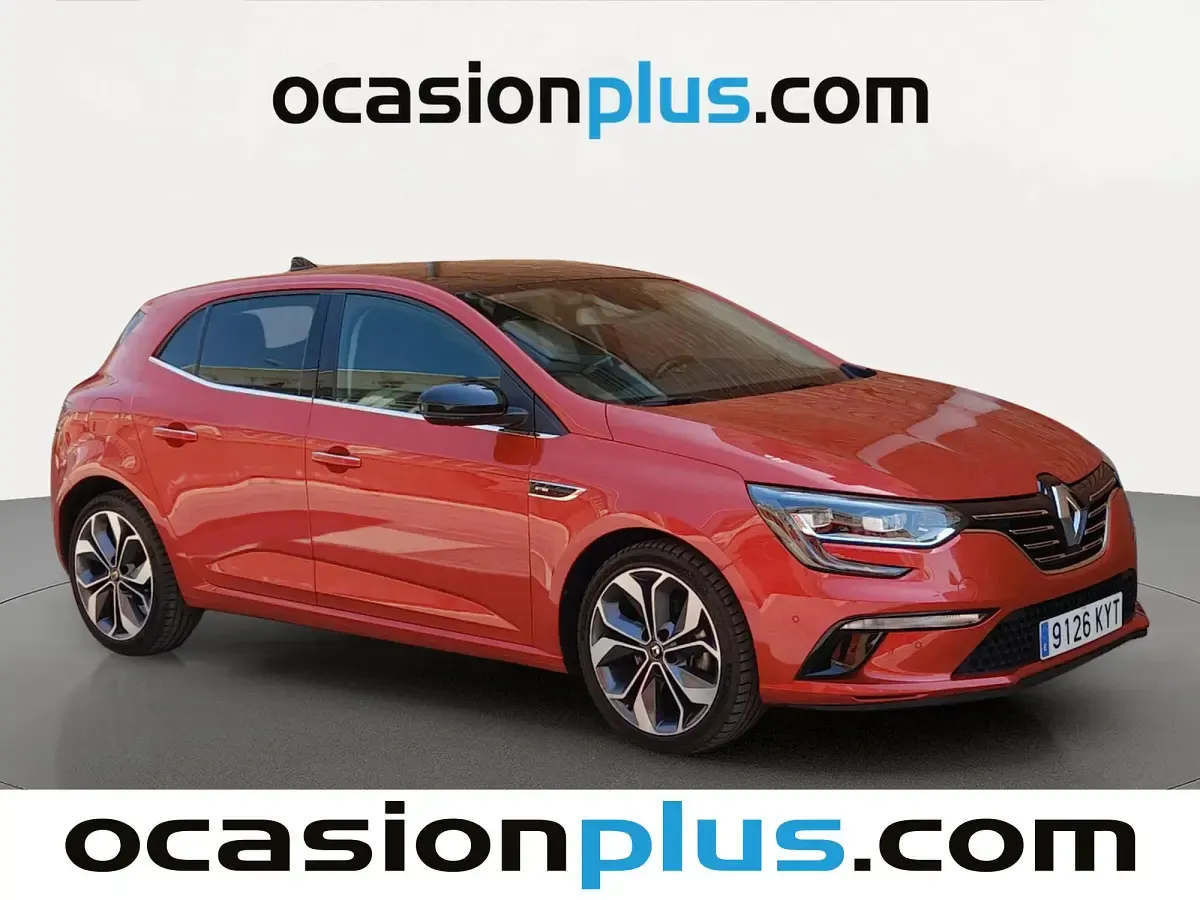 Usado Renault Mégane GT Line GT-Line 160 CV (117 kW) 2019 Rojo Utilitario