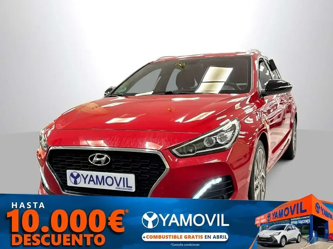 Brugt Hyundai i30 Style 140 HK (102 kW) 2018 Rød Stationcar