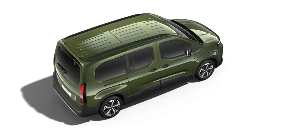 Nowe Peugeot Rifter GT 130 KM (95 kW) 2026 Zielony Minivan