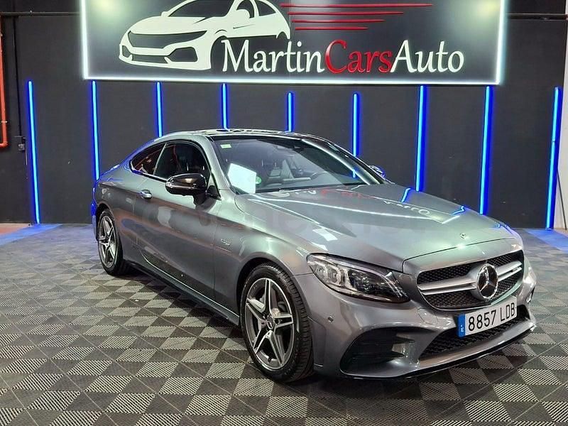 Usado Mercedes C43 AMG 390 CV (286 kW) 2019 Gris / plata Coupe