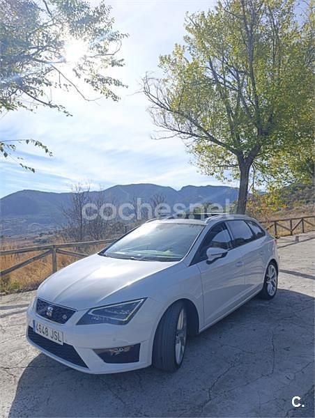 Blanco Usado 2016 Seat Leon ST FR Familiar | 11.500 € (Buen precio) - Imagen 1/4