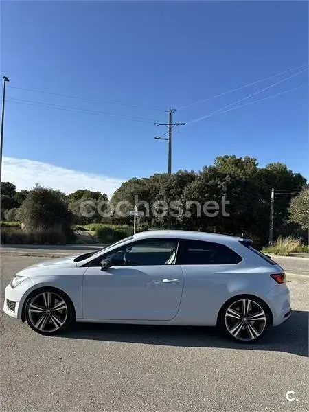 Usado Seat Leon SC CUPRA 280 CV (205 kW) 2014 Blanco Utilitario