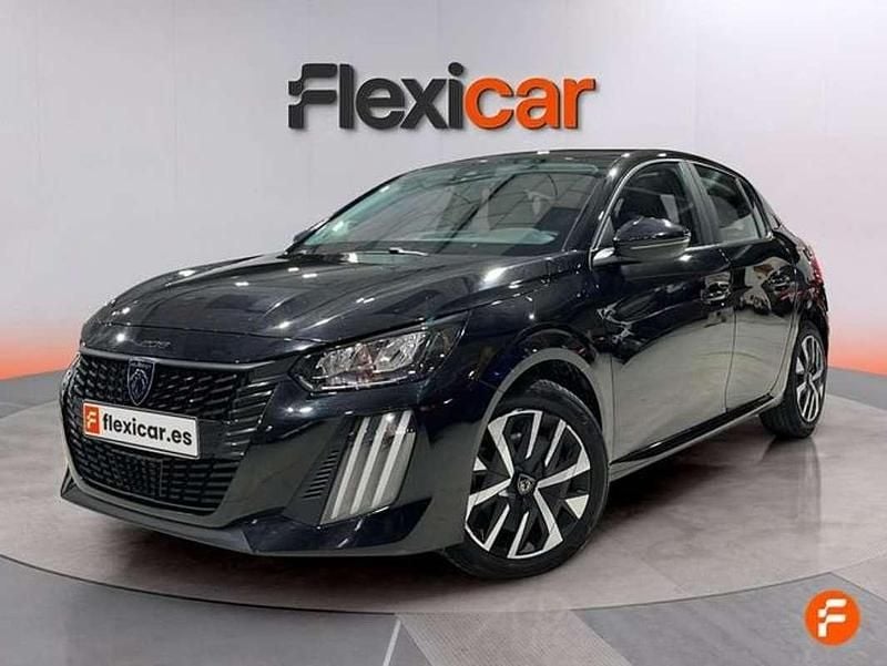Usado Peugeot 208 Active 102 CV (75 kW) 2024 Negro Utilitario