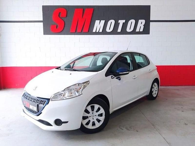 Usado Peugeot 208 68 CV (50 kW) 2014 Blanco Utilitario