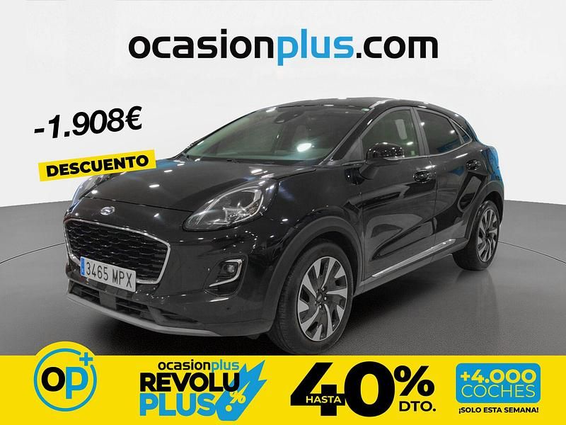 Usado Ford Puma Titanium 125 CV (91 kW) 2024 Negro SUV
