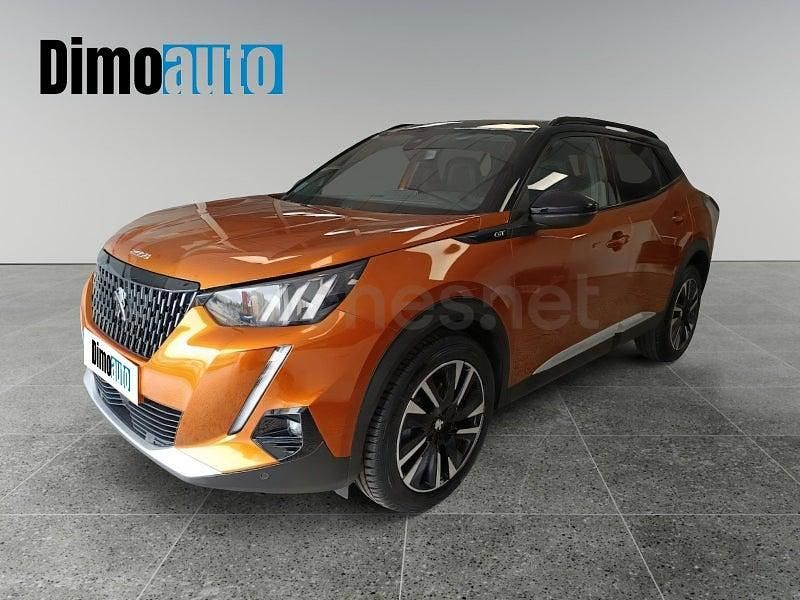 Usado Peugeot 2008 GT 130 CV (95 kW) 2021 Naranja SUV