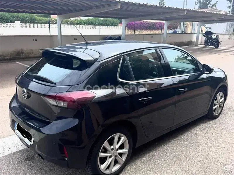 Usado Opel Corsa Elegance 100 CV (73 kW) 2021 Negro Utilitario