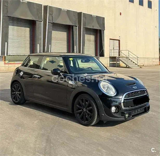 Usado Mini Cooper S Coupé 184 CV (135 kW) 2014 Negro Coupe