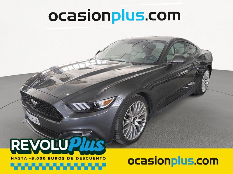 Gris Usado 2017 Ford Mustang Fastback Coupe | 33.900 € (Un poco caro) - Imagen 1/4