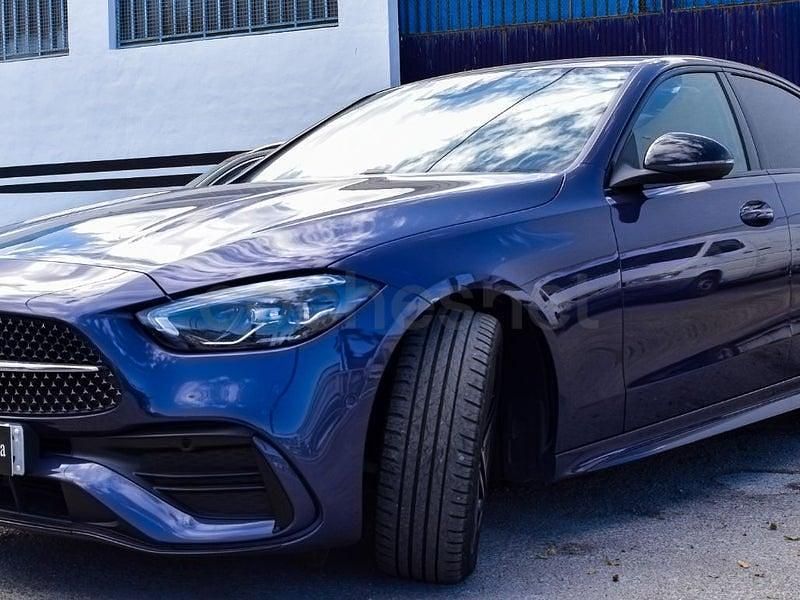 Usado Mercedes C200 163 CV (119 kW) 2024 Azul Berlina