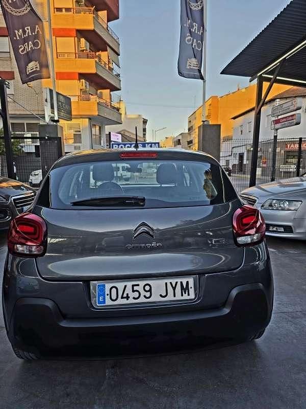 Usado Citroën C3 Feel 68 CV (50 kW) 2017 Gris Utilitario
