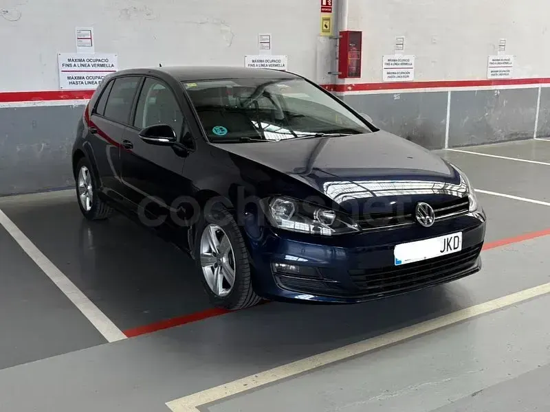 Usado VW Golf VII Advance 125 CV (91 kW) 2015 Azul Berlina