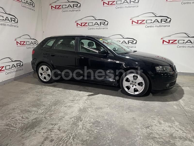 Usado Audi A3 170 CV (125 kW) 2006 Negro Berlina