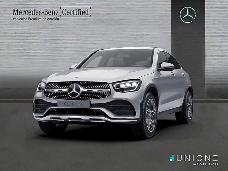 Usado Mercedes GLC300 194 CV (142 kW) 2021 Gris Coupe