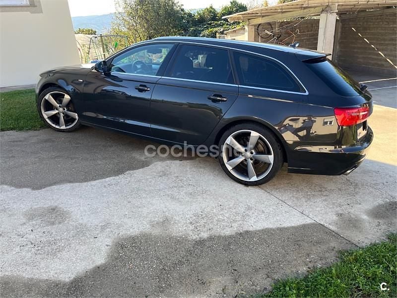 Usado Audi A6 204 CV (150 kW) 2011 Negro Familiar