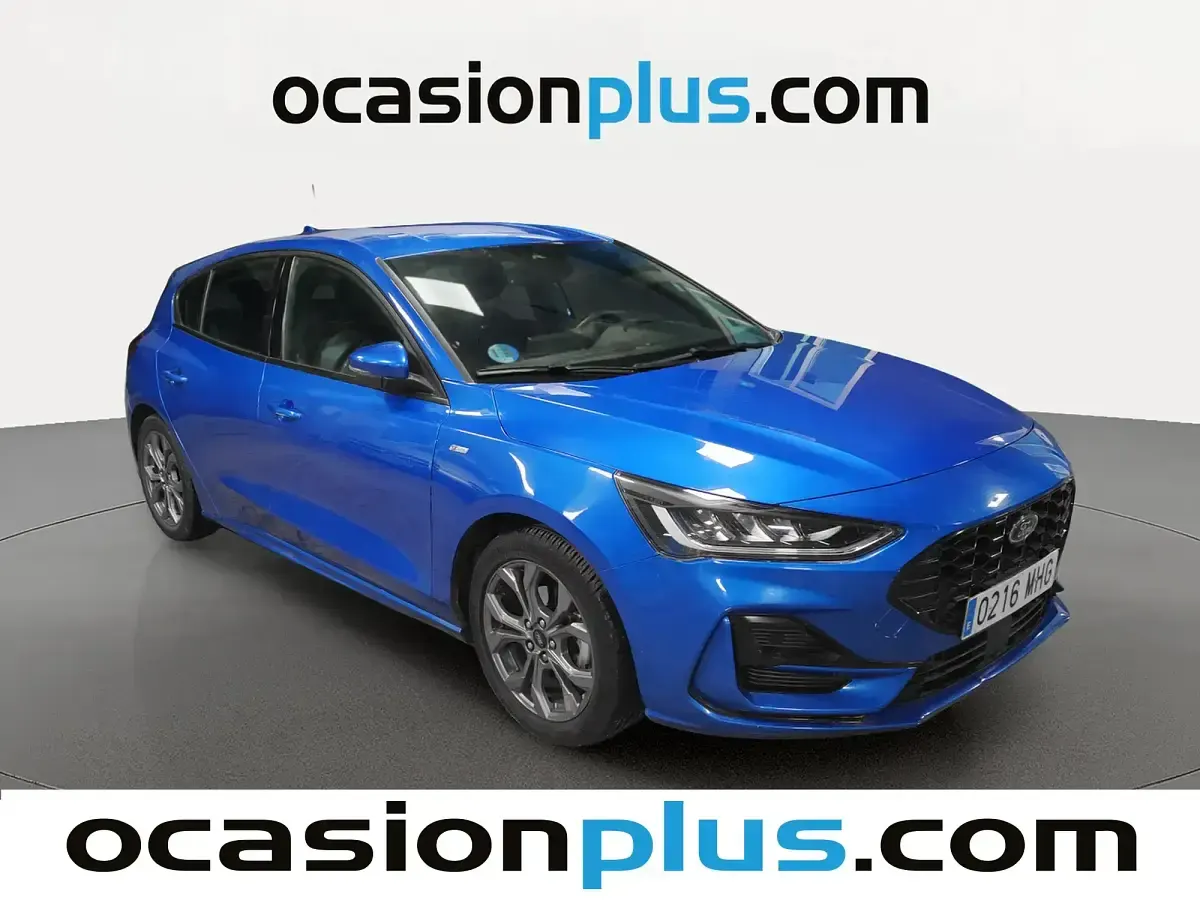 Usado Ford Focus ST-Line 125 CV (91 kW) 2023 Azul Berlina