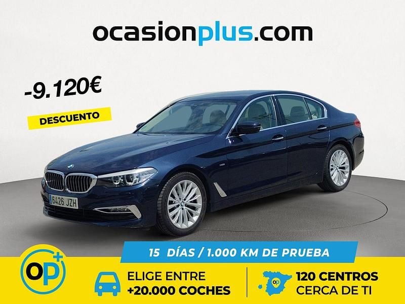Usado BMW 540 340 CV (250 kW) 2017 Azul Berlina