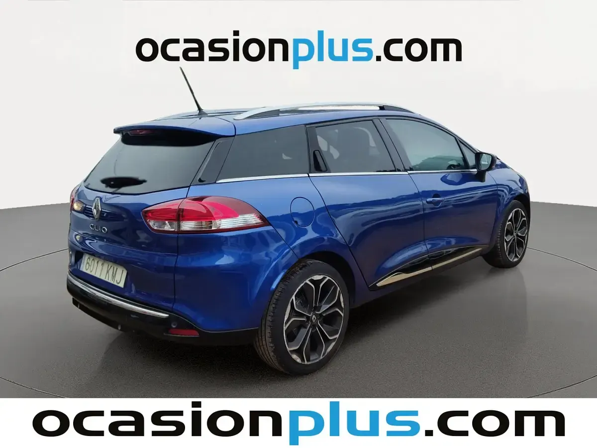 Usado Renault Clio Zen 120 CV (88 kW) 2018 Azul Utilitario