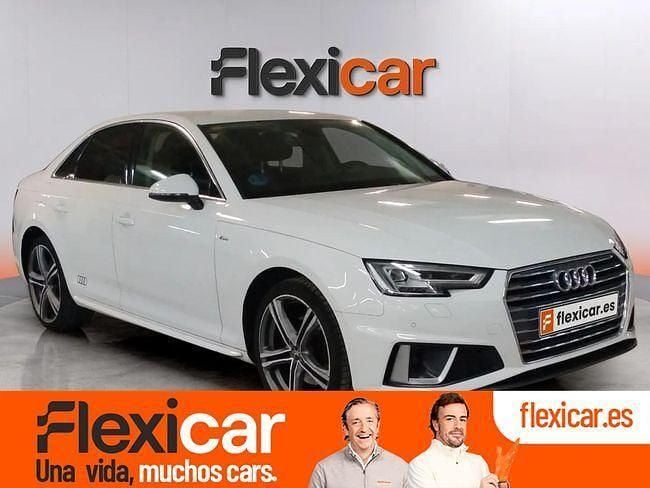 Usado Audi A4 S-Line 204 CV (150 kW) 2020 Blanco Berlina