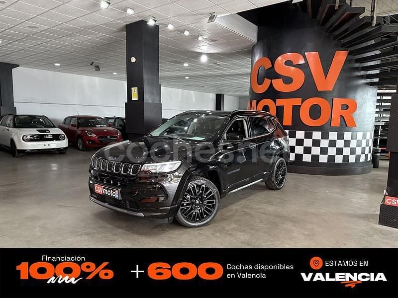 Negro Usado 2023 Jeep Compass SUV | 19.450 € (Super precio) - Imagen 1/4