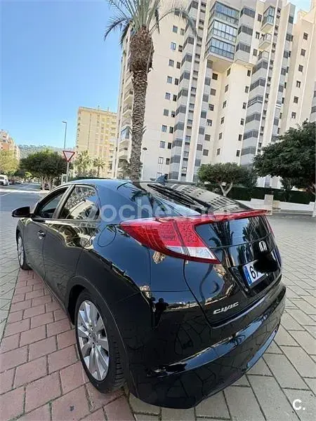 Usado Honda Civic Sport 150 CV (110 kW) 2012 Negro Berlina