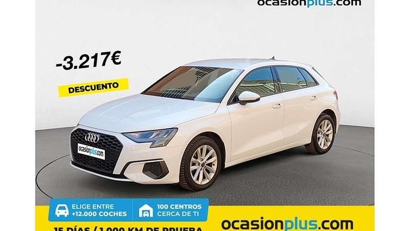 Blanco Usado 2023 Audi A3 Sportback Utilitario | 22.264 € (Precio justo) - Imagen 1/1