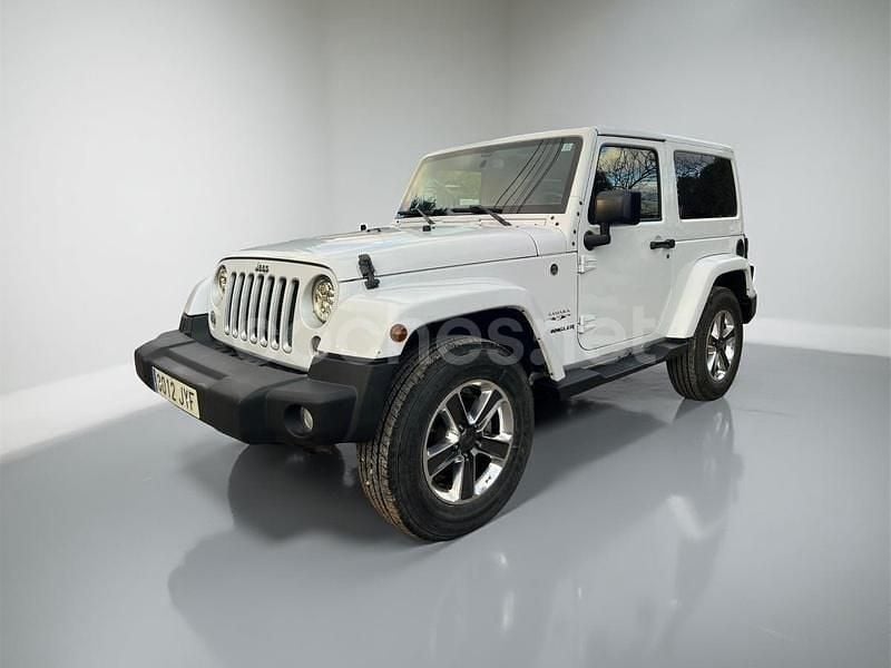 Blanco Usado 2017 Jeep Wrangler Sahara SUV | 39.999 € (Precio justo) - Imagen 1/4