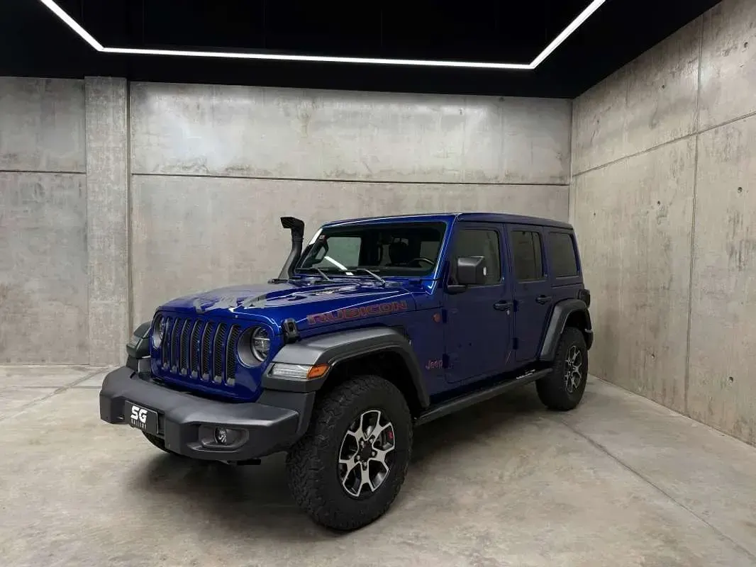 Usado Jeep Wrangler Unlimited Rubicon 200 CV (147 kW) 2020 Azul SUV