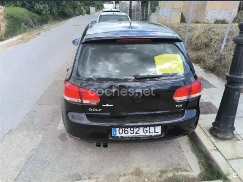Usado VW Golf VI Advance 140 CV (102 kW) 2009 Negro Utilitario
