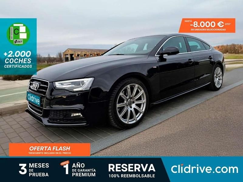 Negro Usado 2011 Audi A5 Sportback Premium Berlina | 13.590 € - Imagen 1/3