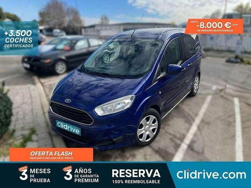 Usado Ford Tourneo Courier Trend 76 CV (55 kW) 2015 Azul Monovolumen