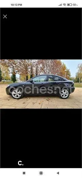 Usado Mazda 3 Active 109 CV (80 kW) 2006 Negro Berlina