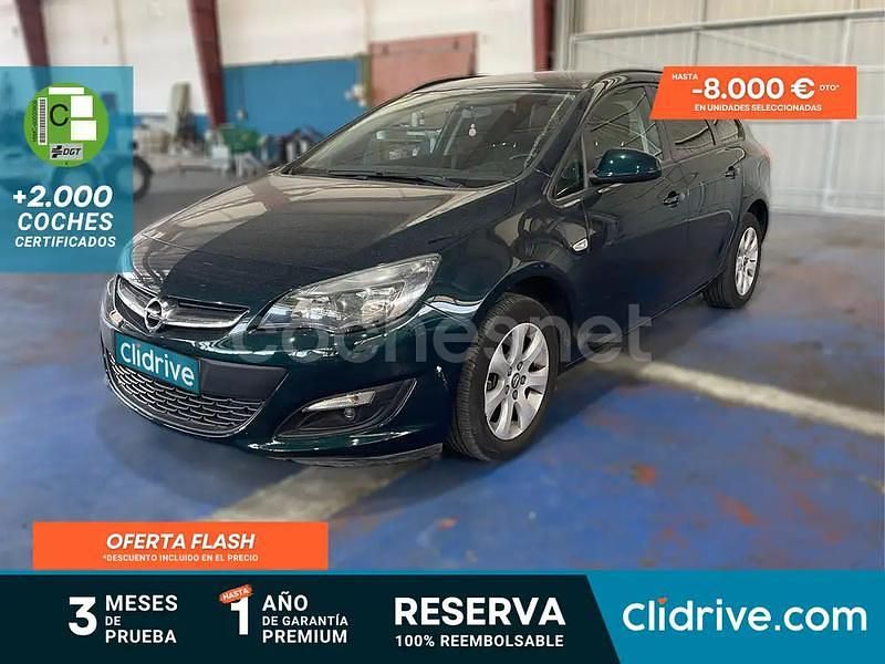 Amarillo Usado 2015 Opel Astra Business Familiar | 8990 € (Buen precio) - Imagen 1/3