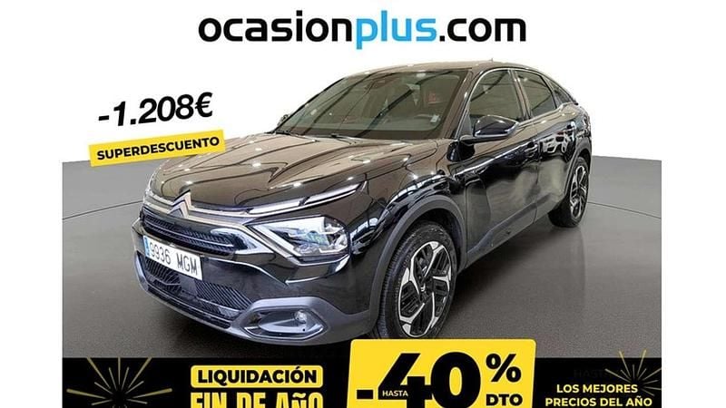 Negro Usado 2023 Citroën C4 Feel Utilitario | 12.082 € (Precio justo) - Imagen 1/4