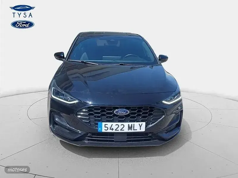 Usado Ford Focus ST-Line X 125 CV (91 kW) 2023 Negro Berlina