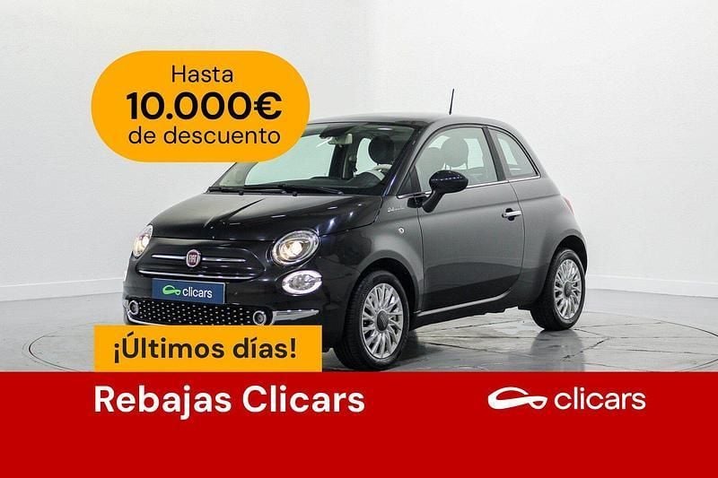 Negro Usado 2022 Fiat 500 Dolcevita Berlina | 10.490 € (Precio justo) - Imagen 1/4
