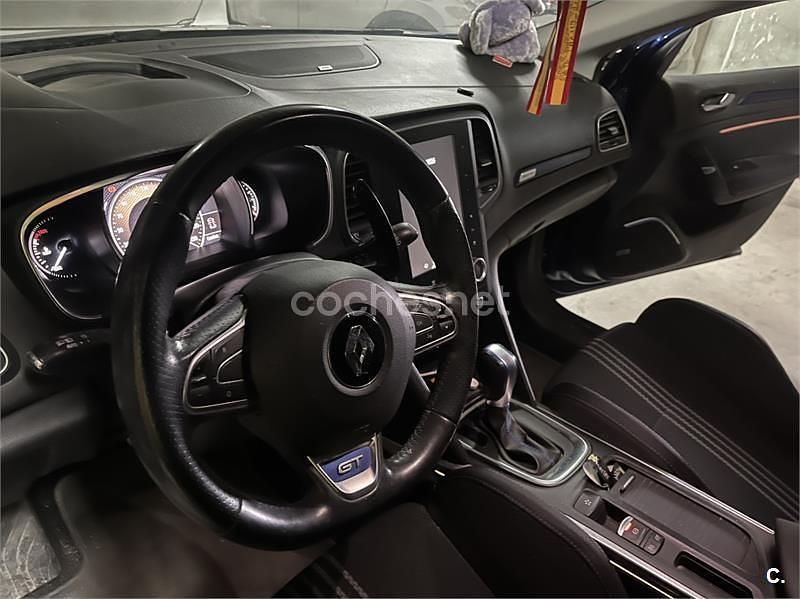 Käytetty Renault Mégane GT Line GT 160 HP (117 kW) 2017 Sininen Sedan