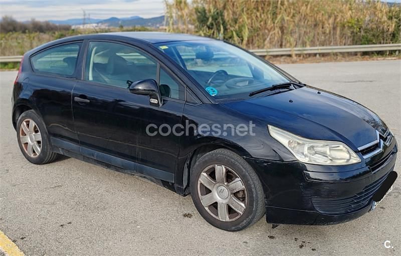 Usado Citroën C4 90 CV (66 kW) 2008 Negro Berlina